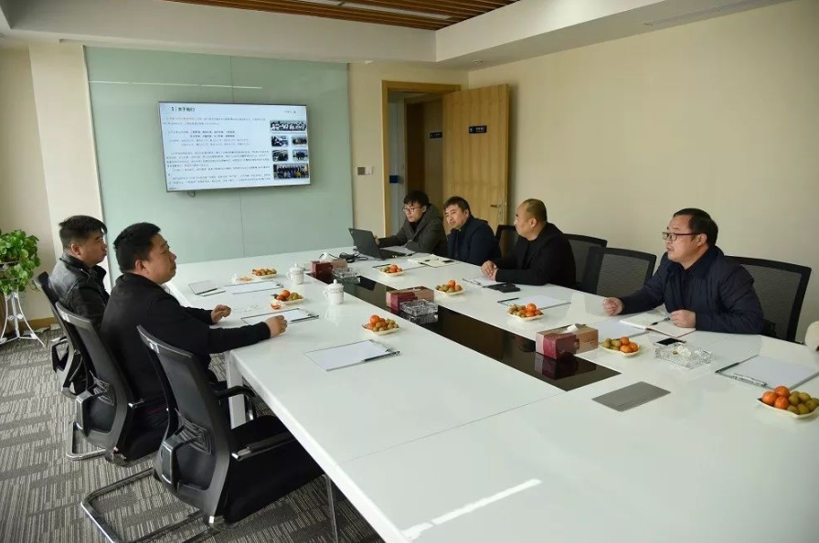 北電愛思特（江蘇）科技有限公司領(lǐng)導(dǎo)一行到我公司洽談交流